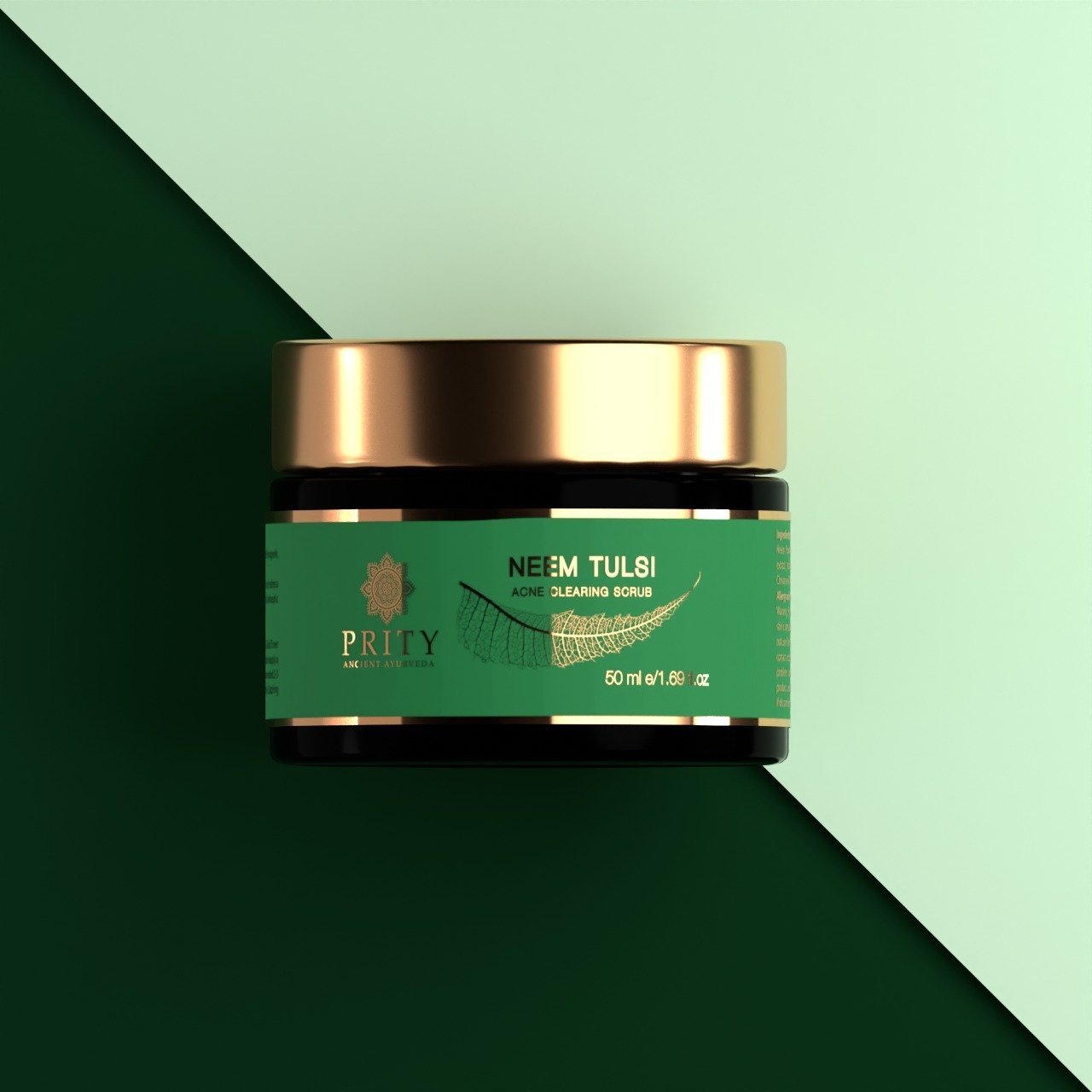NEEM TULSI ACNE CLEARING SCRUB