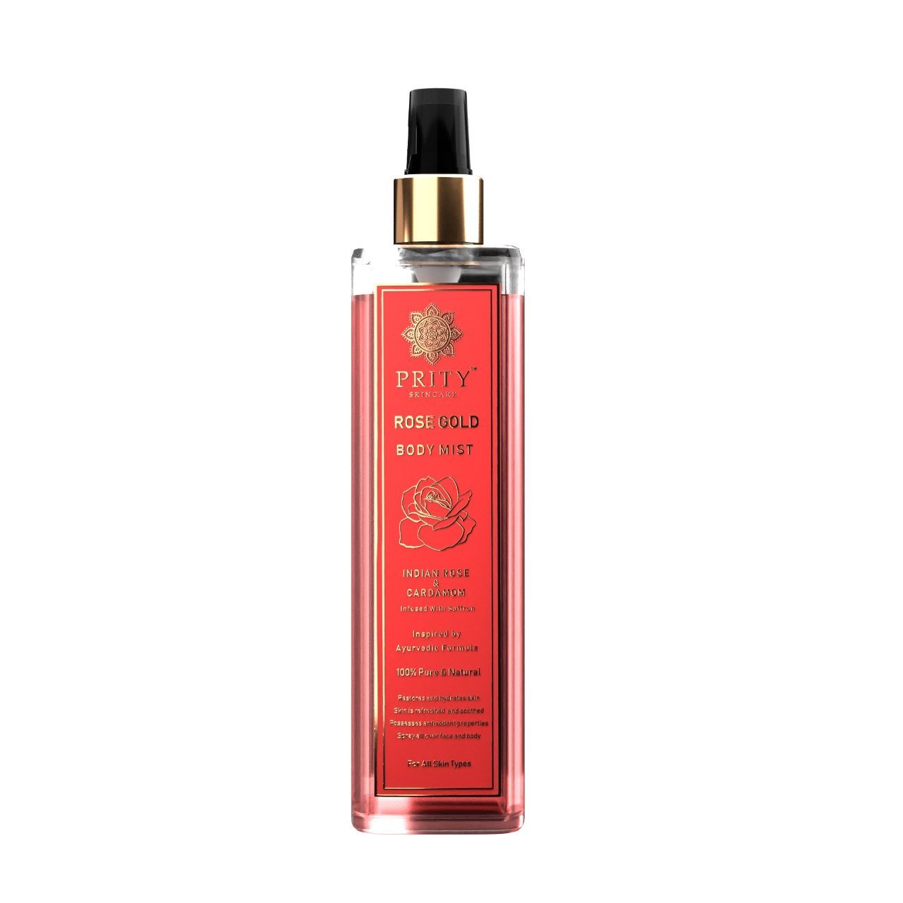 ROSE GOLD FACE BODY HYDRATING MIST