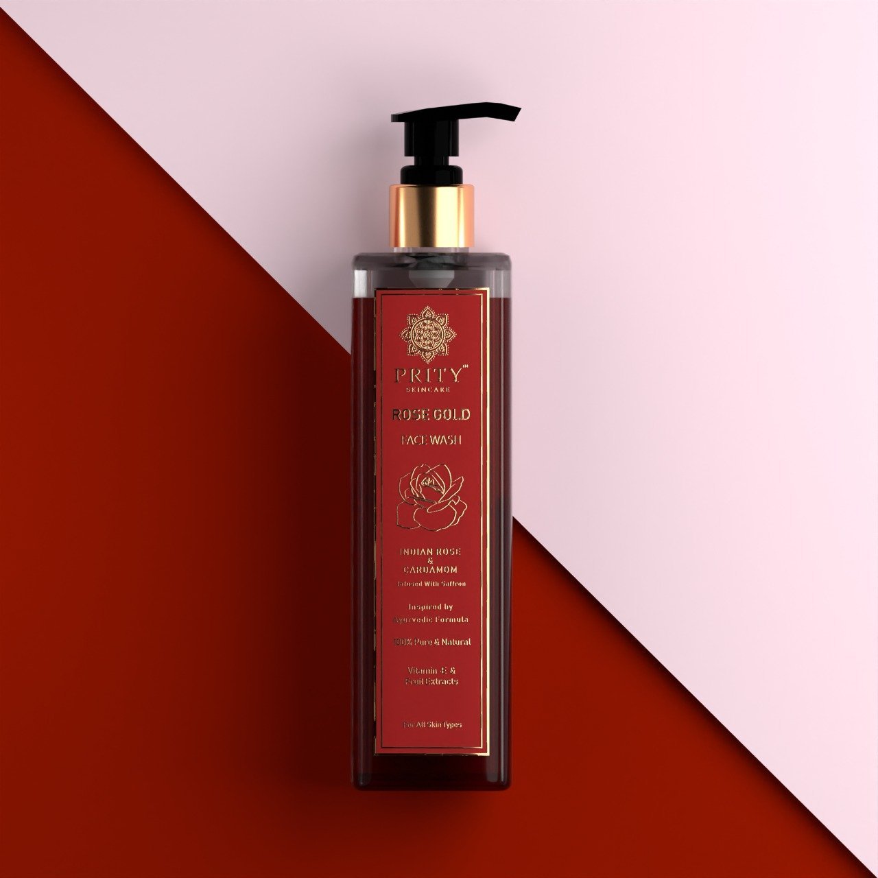 ROSE GOLD FACE WASH